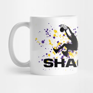 Shaq Laker Purple and Gold Mug